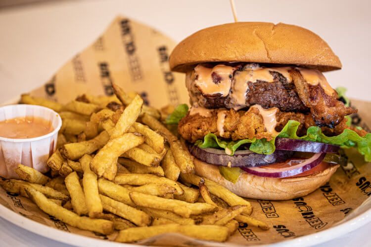 HAMBURGUESA MIXTA
